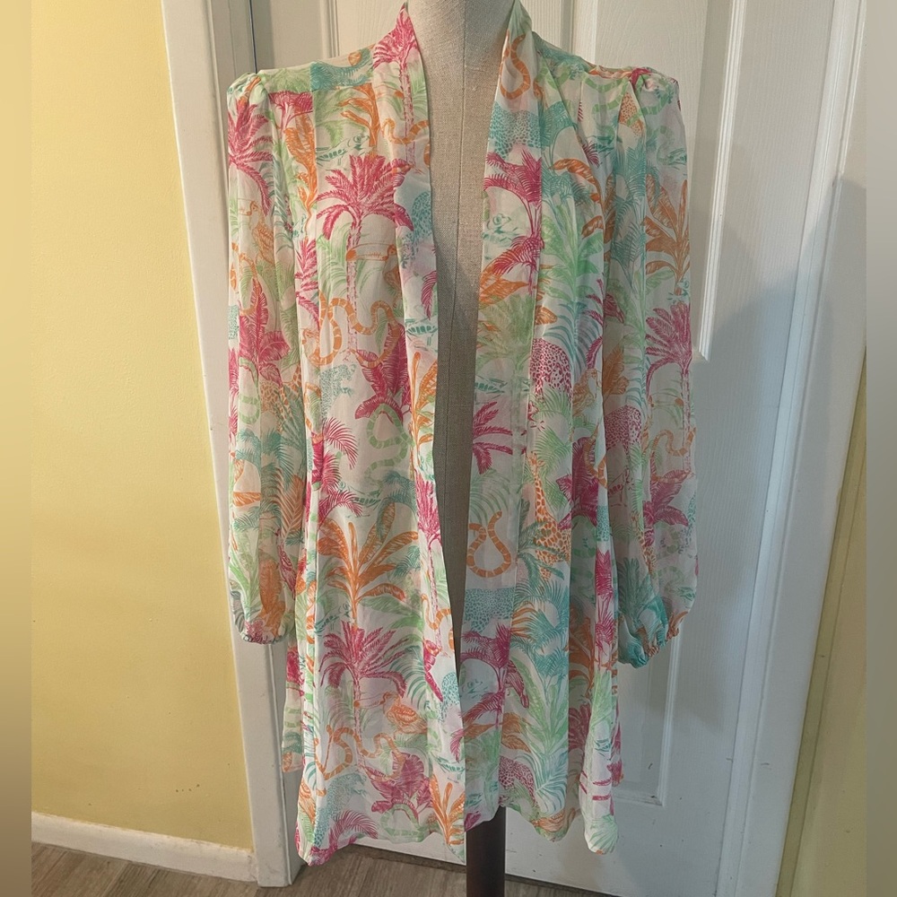 NWOT CAbi Sunset Kimono - Size Small